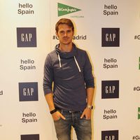 Gonzalo Ramos en la inauguración de un espacio de la firma GAP