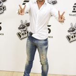 David Bisbal en la presentación de la 'La Voz Kids 2'