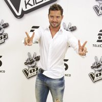 David Bisbal en la presentación de la 'La Voz Kids 2'