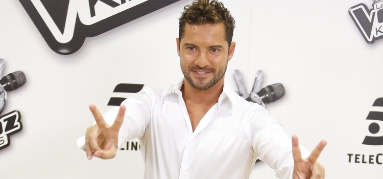 David Bisbal en la presentación de la 'La Voz Kids 2'