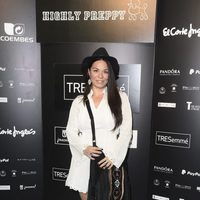 Ainhoa Cantalapiedra en el desfile de Bloomers en Madrid Fashion Show