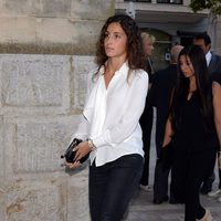 Xisca Perelló en el funeral del abuelo de Rafa Nadal