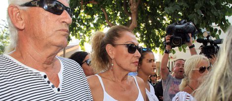 Rosa Benito en la procesión de la Virgen de Regla 2015