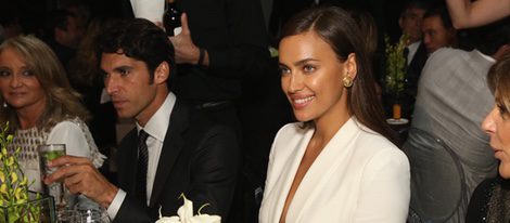 Irina Shayk y Cayetano Rivera en una fiesta de Porcelanosa en Nueva York