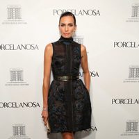 Nieves Álvarez en una fiesta de Porcelanosa en Nueva York