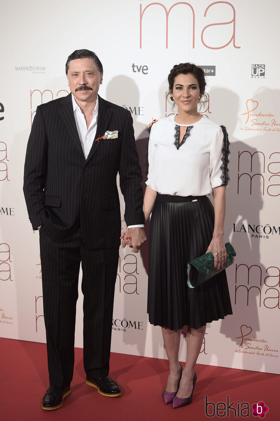 Carlos Bardem y Cecilia Gessa en el estreno de 'Ma ma'