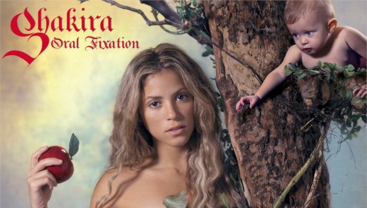 Portada del disco 'Oral Fixation vol. 2' de Shakira