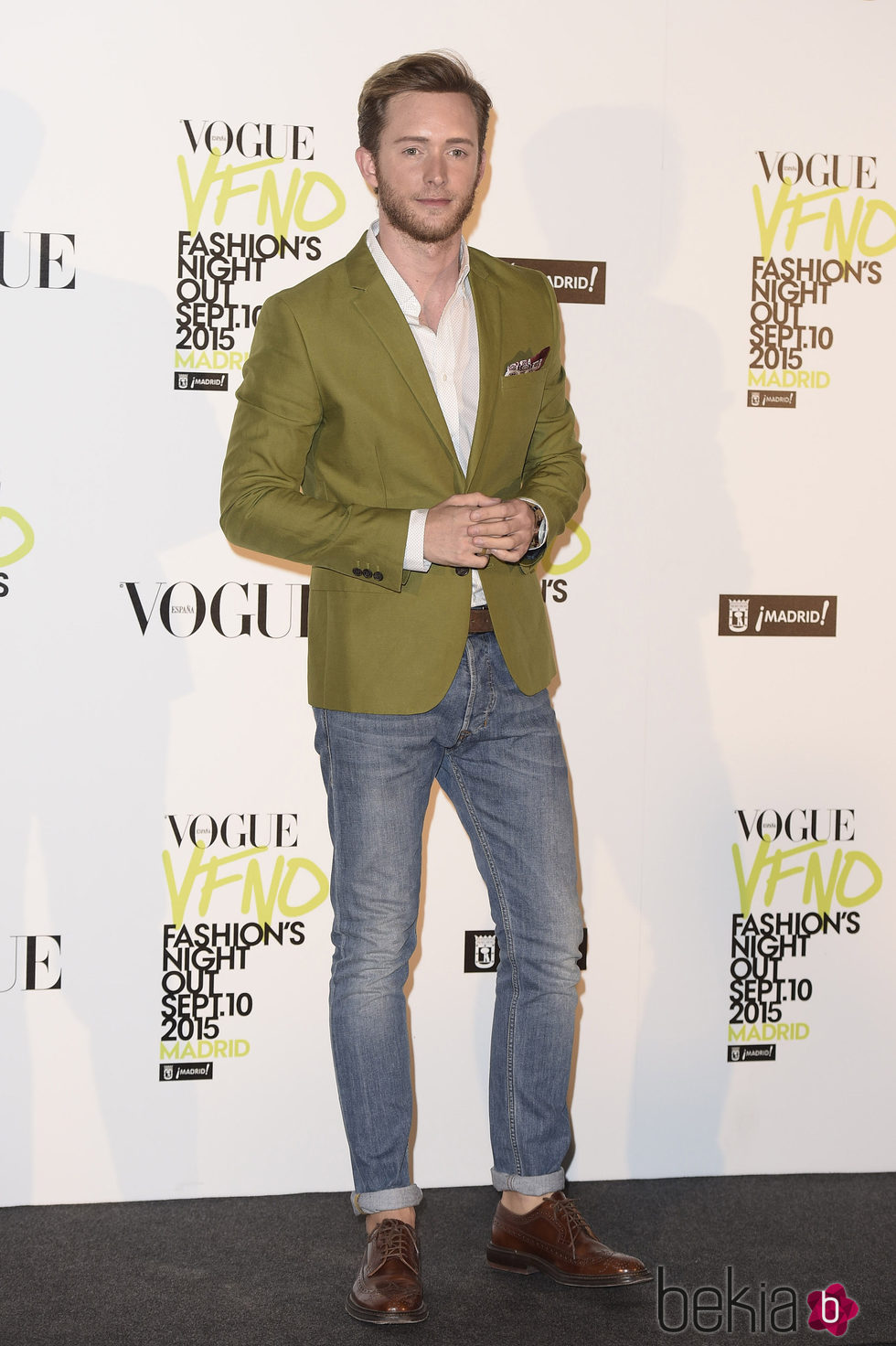 Pablo Rivero en la Vogue Fashion's Night Out Madrid 2015