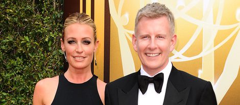 Cat Deeley y Patrick en los premios Emmy Creativos