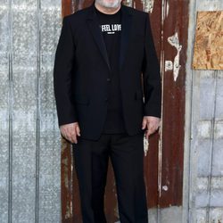 Pedro Almodóvar en el desfile de Givenchy en la Nueva York Fashion Week primavera/verano 2016