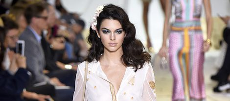 Kendall Jenner desfilando para Diane Von Furstenberg en la Nueva York Fashion Week primavera/verano 2016