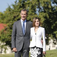 Los Reyes Felipe y Letizia en Mount Vernon en su viaje oficial a Estados Unidos