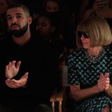 Drake y Anna Wintour en el front row de Serena Williams de la Nueva York Fashion Week primavera/verano 2016