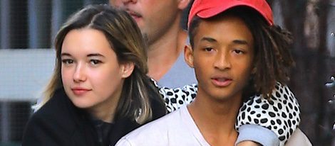 Jaden Smith y su novia Sarah Snyder