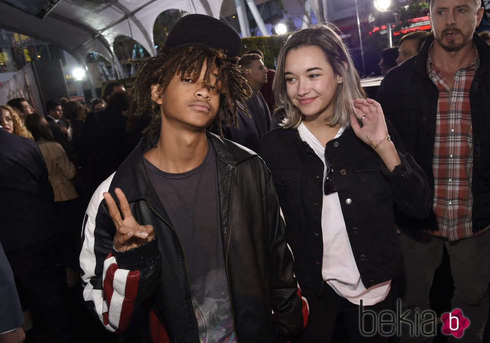 Jaden Smith y Sarah Snyder