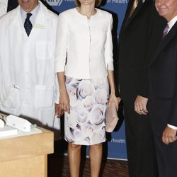 La Reina Letizia en el Instituto Nacional del Cáncer en Estados Unidos