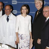 La Reina Letizia en el Instituto Nacional del Cáncer en Estados Unidos