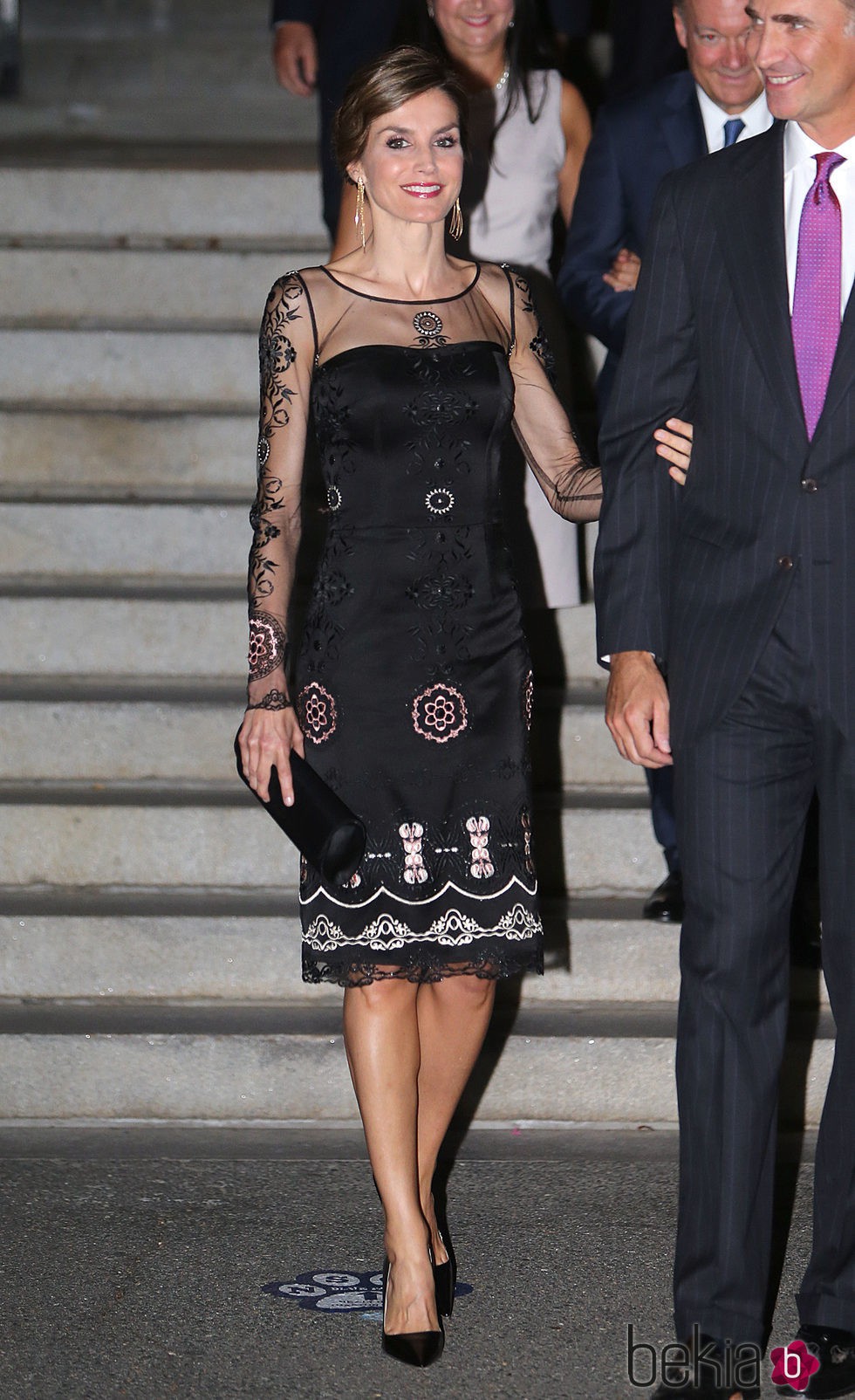 La Reina Letizia en la Universidad de Georgetown