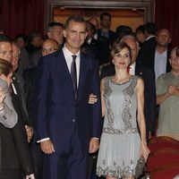 Los Reyes Felipe y Letizia en el Spanish Film Festival de Miami