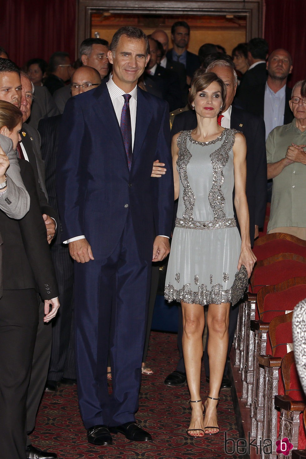 Los Reyes Felipe y Letizia en el Spanish Film Festival de Miami