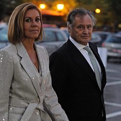 María Dolores de Cospedal e Ignacio López del Hierro en la boda de Javier Maroto y Josema Rodríguez