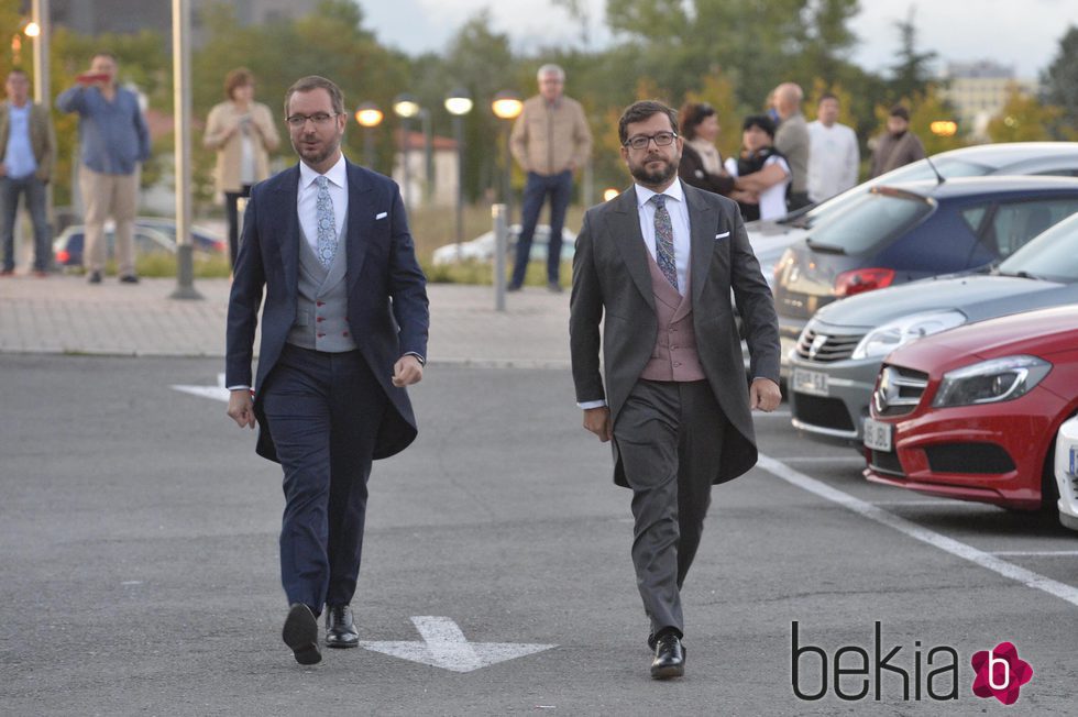 Javier Maroto y Josema Rodríguez en el día de su boda