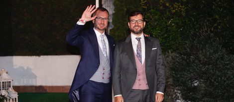 Javier Maroto y Josema Rodríguez tras su boda