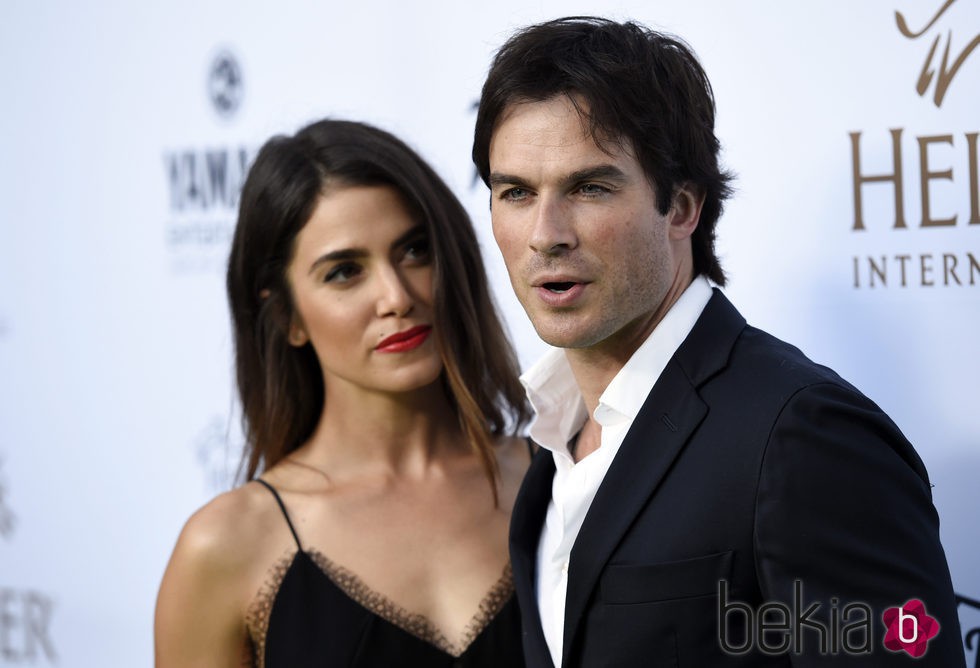 Los recién casados Ian Somerhalder y Nikki Reed