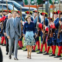 Los Reyes Felipe y Letizia en San Agustín de Florida