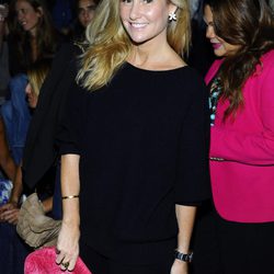 Fiona Ferrer en el front row de Devota & Lomba durante la Madrid Fashion Week 2015