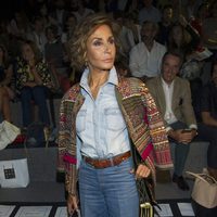 Naty Abascal en el front row de Juanjo Oliva en Madrid Fashion Week primavera/verano 2015