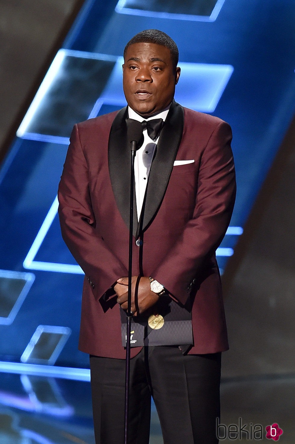 Tracy Morgan reaparece en los premios Emmy 2015 para entregar un premio