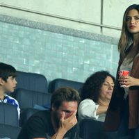 Sara Carbonero en el partido Porto-Benfica