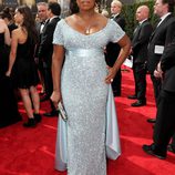 Lorraine Toussaint en la alfombra roja de los Emmy 2015