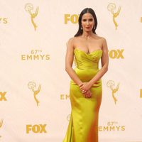 Padma Lakshmi en la alfombra roja de los premios Emmy