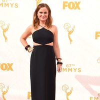 Amy Poehler en la alfombra roja de los premios Emmy