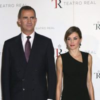 Los Reyes Felipe y Letizia en el inicio de la temporada de ópera 2015