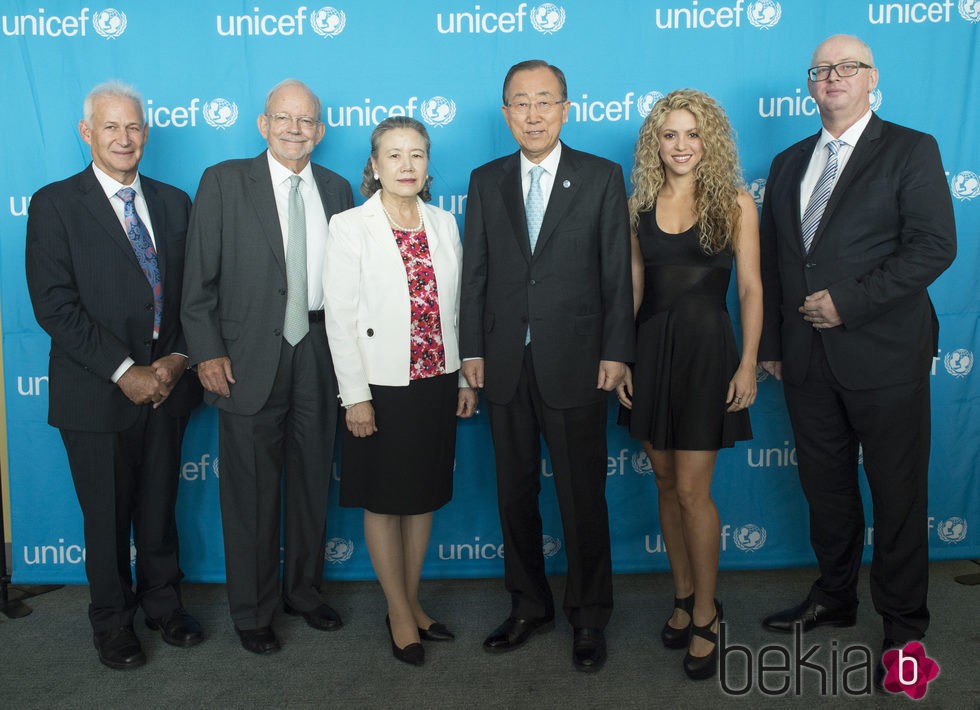 Shakira en un evento especial de Unicef