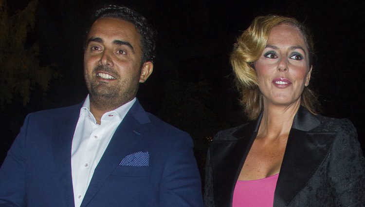 Rocío Carrasco y Fidel Albiac en la fiesta del 50 cumpleaños de Terelu Campos