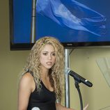 Shakira habla en la ONU