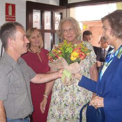 La Reina Sofía y María Luisa de Prusia en la Asociación Concordia Antisida