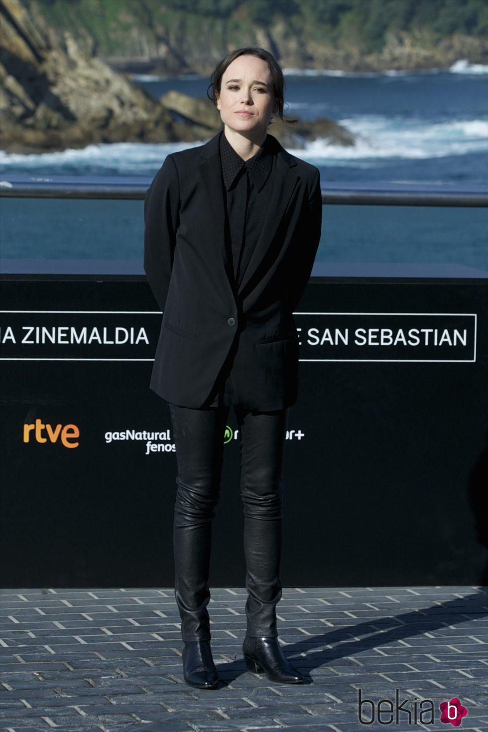 Elliot Page en la presentación de 'Freeheld' en el Festival de Cine de San Sebastián 2015