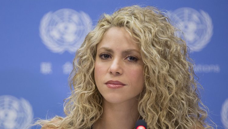 Shakira interviene en la ONU como embajadora de Buena Voluntad de UNICEF