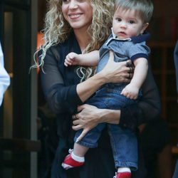 Shakira y Sasha Piqué en Nueva York