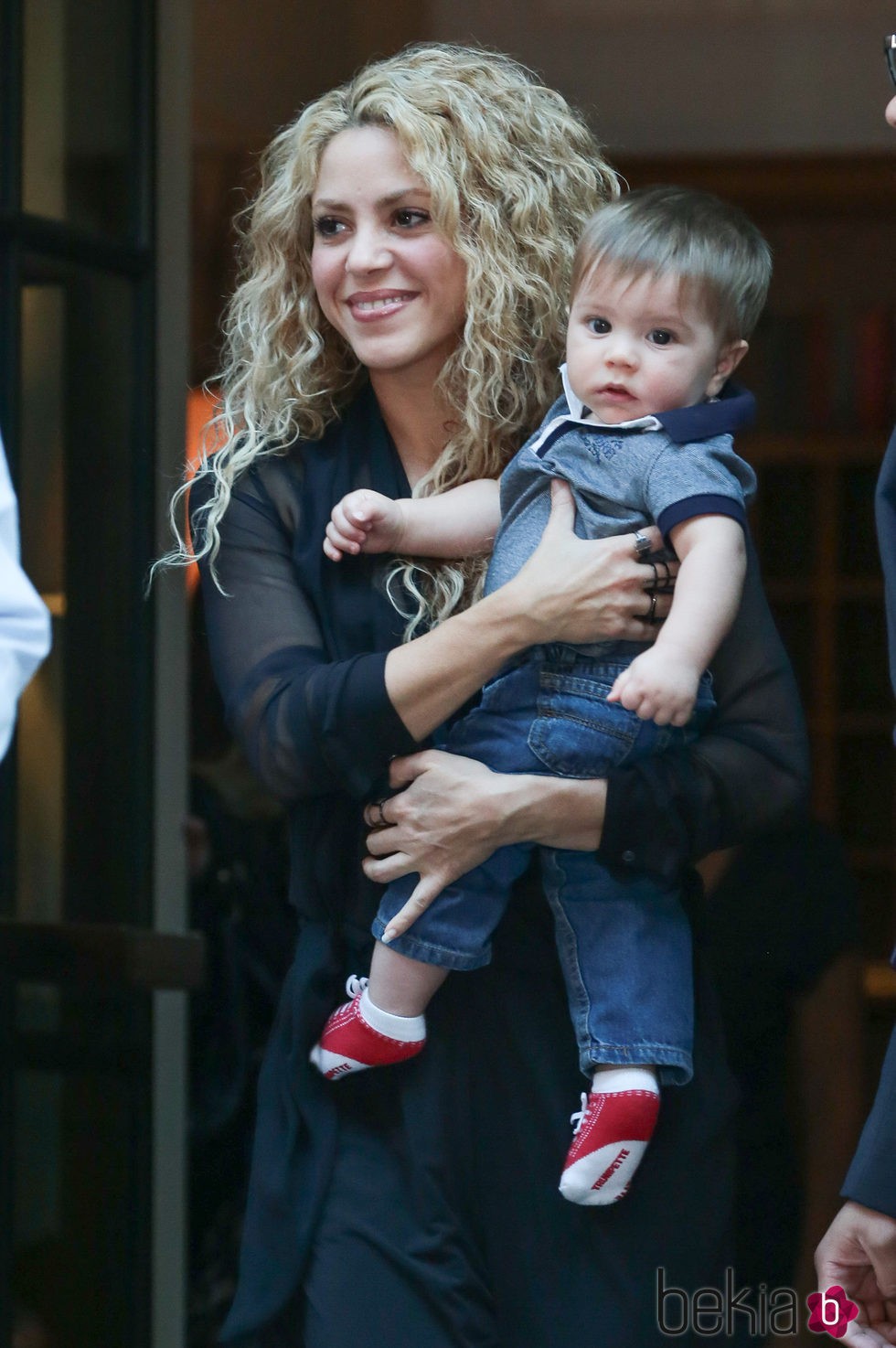 Shakira y Sasha Piqué en Nueva York