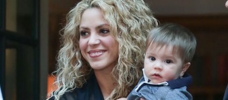 Shakira y Sasha Piqué en Nueva York