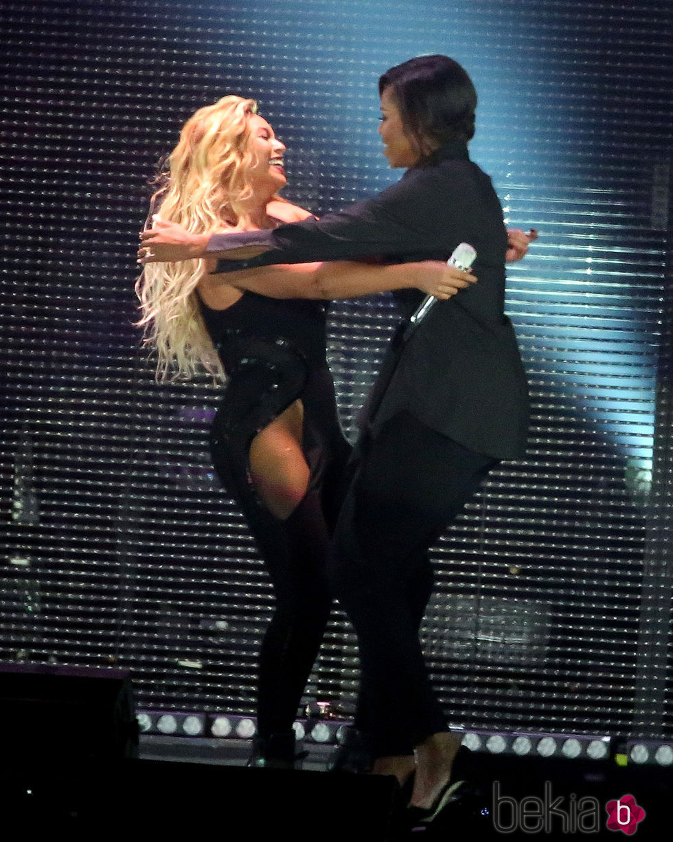 Beyoncé y Michelle Obama en el Global Citizen Festival 2015