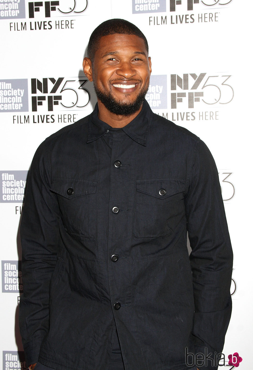 Usher en la presentación de 'The Martian'