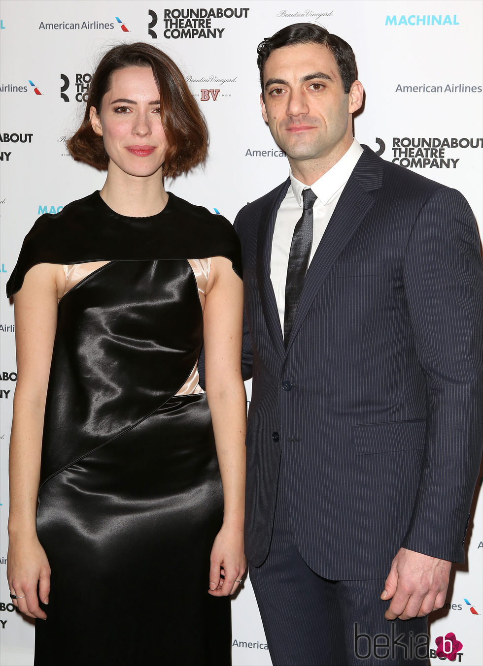 Rebecca Hall y su marido Morgan Spector