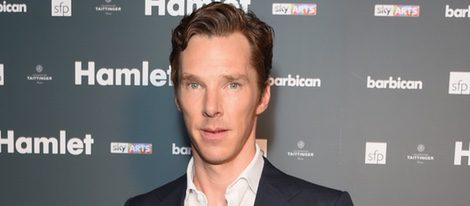 Benedict Cumberbatch en la fiesta posterior al pase para la prensa de la obra 'Hamlet'